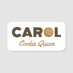 キャロル・クッキー・クイーン 名札