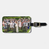 キャロル+クリスチャン結婚ズルガージュラベル ラゲッジタグ (正面横)