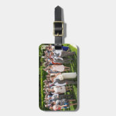 キャロル+クリスチャン結婚ズルガージュラベル ラゲッジタグ (正面縦)