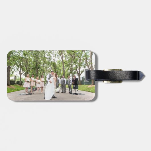 キャロル+クリスチャン結婚ズルガージュラベル ラゲッジタグ (裏面横)