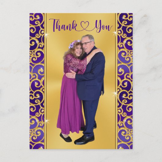 キャロル・ベル様特別注文、感謝のポストカード ポストカード (正面)