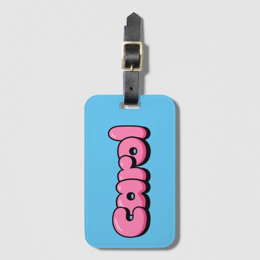 キャロル ラゲッジタグ (正面縦)