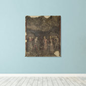 キャロル、c.1380-90 キャンバスプリント (インサイチュ (ウッドフロア))