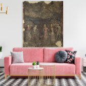 キャロル、c.1380-90 キャンバスプリント (インサイチュ (リビング))