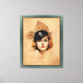 キャロレロンバードポートレートバイシャルルゲイツシェルドン キャンバスプリント