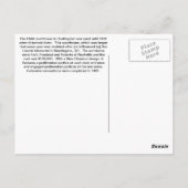 キャロールカウンティコートハウスハンティンドン， TN ポストカード (裏面)