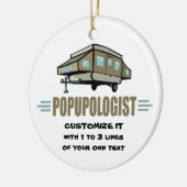 キャンおもしろいピング セラミックオーナメント (左)