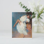 キャンカフランスのンダンサーのポスター ポストカード (スタンド正面)