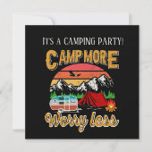 キャンクールプパーティーの追加 招待状 (正面)