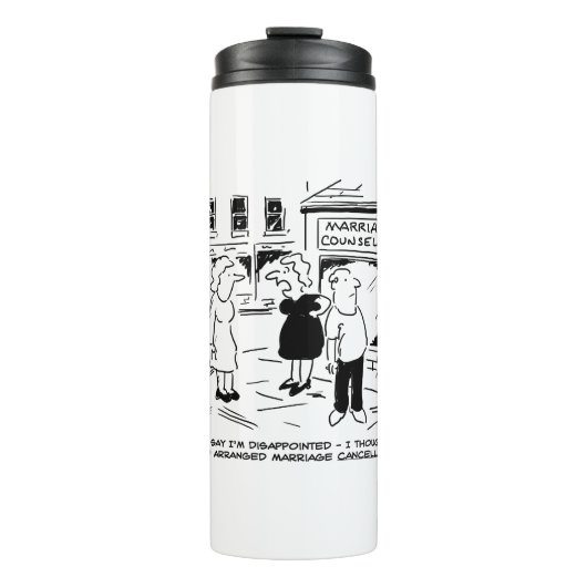 キャンセルしない結婚相談 タンブラー (正面)