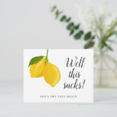 キャンセル日の変更イベント 案内ポストカード (スタンド正面)