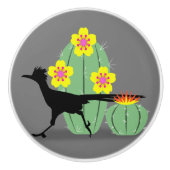 キャンティとロードランナー セラミックノブ (正面)