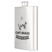 キャンティブレーキ鑑賞協会 フラスク (左)