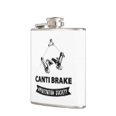 キャンティブレーキ鑑賞協会 フラスク (左)