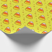 キャンディお洒落コーン,ハロウィンキャンディーコーン,秋, ラッピングペーパー (角)