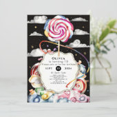 キャンディお洒落ランド誕生日 招待状 (スタンド正面)