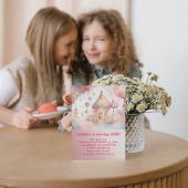 キャンディお洒落ン疑問に思ドの誕生日カード 招待状