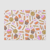 キャンディお洒落ーをテーマにしたハロウィーンティッシュペーパー 薄葉紙 (正面)