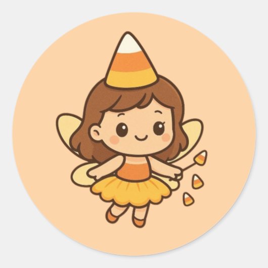 キャンディかわいこちゃん ラウンドシール (正面)