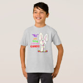 キャンディが多すぎるようなことは無い – Easter Bunny Tシャツ (正面フル)