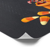 キャンディが欲しい?ハロウィン不気味シーン ポスター (角)