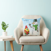 キャンディのタマネギの冬の枕 クッション (椅子)