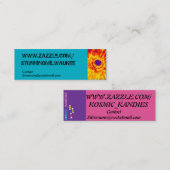 キャンディの名刺 スキニー名刺 (正面/裏面)