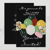 キャンディの品揃え招待状 招待状 (正面/裏面)