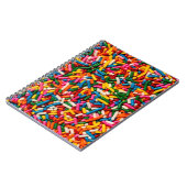 キャンディの振り掛け ノートブック (左側)