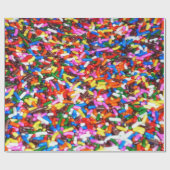 キャンディの振り掛け ラッピングペーパー (フラット)