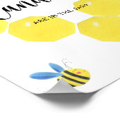 キャンディの数を当ててね Little BEE ポスター (角)