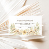 キャンディの数を推測(昆虫)マルハナバチフローラゲームカード エンクロージャーカード