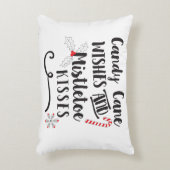 キャンディの甘い願いとヤドリギのキス アクセントクッション (正面(垂直))