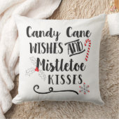 キャンディの甘い願いとヤドリギのキス クッション (ブランケット)