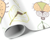 キャンディの花の継ぎ目のないパターン ラッピングペーパー (ロールコーナー)