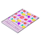 キャンディの選択とミキシングパーソナライズされた ノートブック (左側)