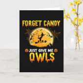 キャンディはいいからオウルウィッチのハロウィンギフトをくれ カード (黄色い花)