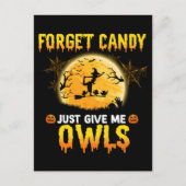 キャンディはいいからオウルウィッチのハロウィンギフトをくれ ポストカード (正面)