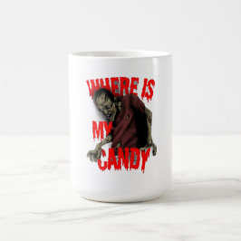 キャンディはどこだTシャツ コーヒーマグカップ