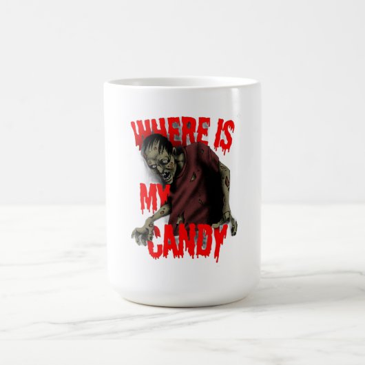 キャンディはどこだTシャツ コーヒーマグカップ (中央)
