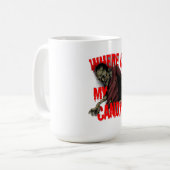 キャンディはどこだTシャツ コーヒーマグカップ (正面左)