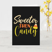 キャンディを甘く カード (黄色い花)