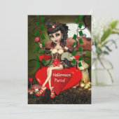 キャンディアップルラブハローウィンパーティ招待状 招待状 (スタンド正面)