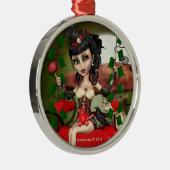 キャンディアップルラブロリータプレミアムシルバーオーナメント メタルオーナメント (右)