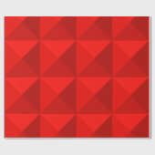 キャンディアップルレッドピラミッド ラッピングペーパー (フラット)