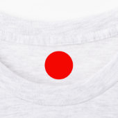 キャンディアップルレッド無地のカラー ラベル (貼付)