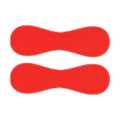 キャンディアップルレッド無地のカラー 野球ボール (パネル)