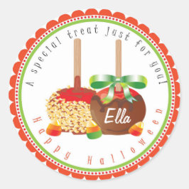 キャンディアップル秋ハロウィーン ラウンドシール