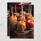 キャンディアップル 招待状 (正面/裏面)