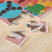 キャンディアルファベット学パズル- ABC ジグソーパズル (側面)